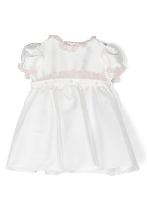 White silk blend dress LA STUPENDERIA KIDS | CBAB56O03.